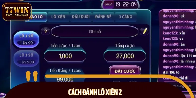 Người chơi mới nên tìm hiểu cách đánh lô xiên 2